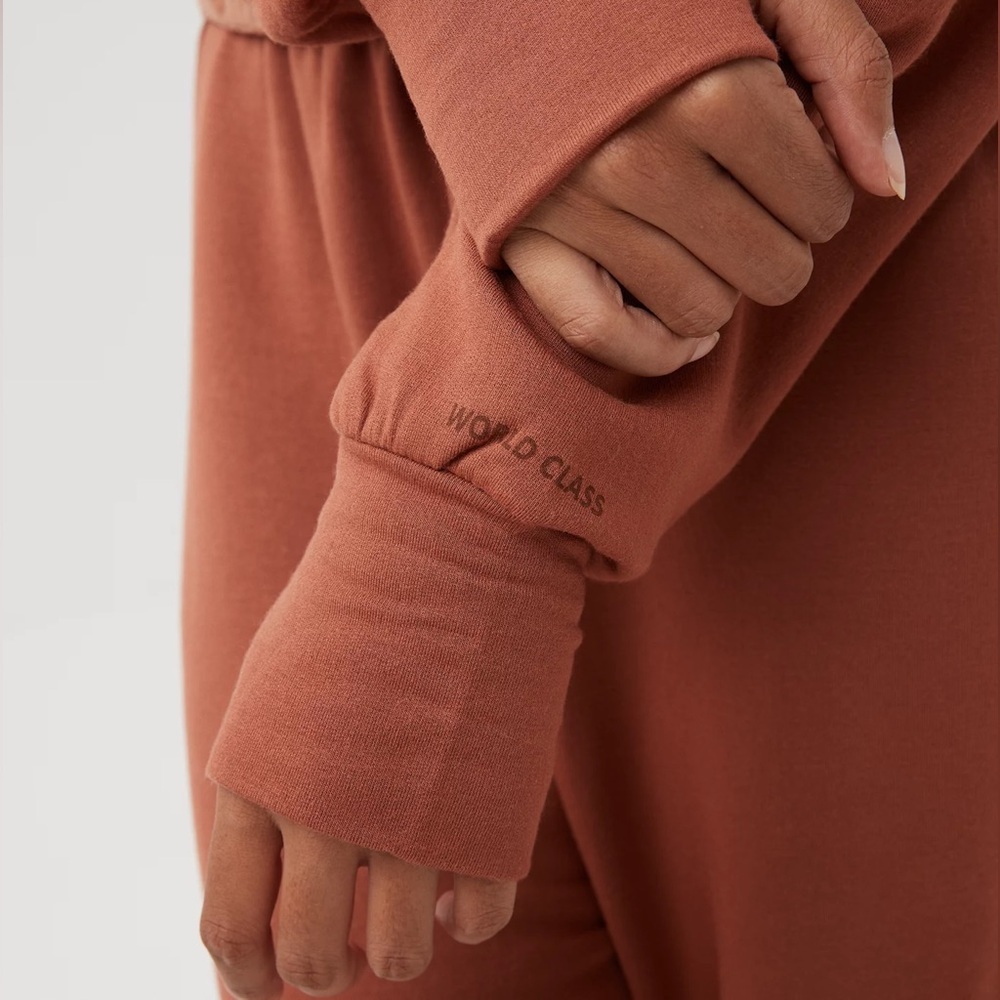 🆕 OFFLINE By Aerie OTT Fleece Quarter Zip Sweatshirt size XL - Picture 2 of 10